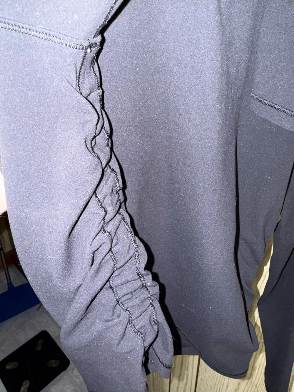 lululemon athletica Black Long Sleeve Crew Neck Top